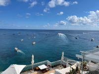 Blick aufs Meer in Positano
