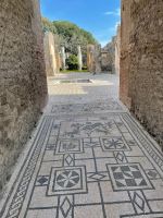 Wunderschöne, sehr gut erhaltene Mosaikböden