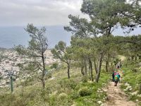 Abstieg vom Monte Solaro