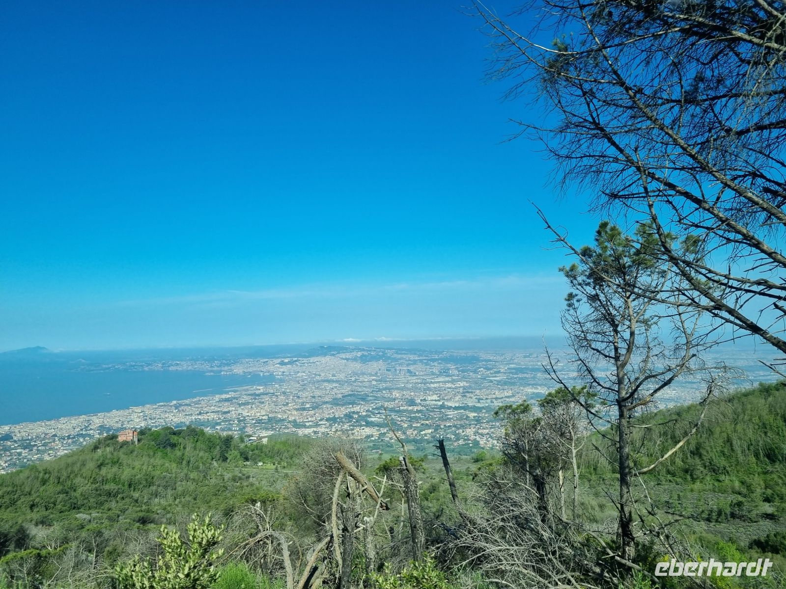 Ausblick vom Vesuv