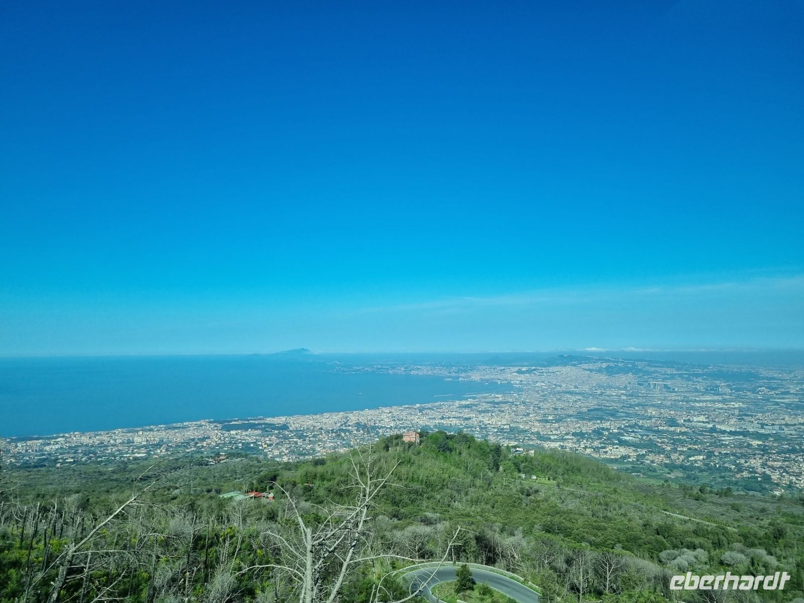 Ausblick vom Vesuv