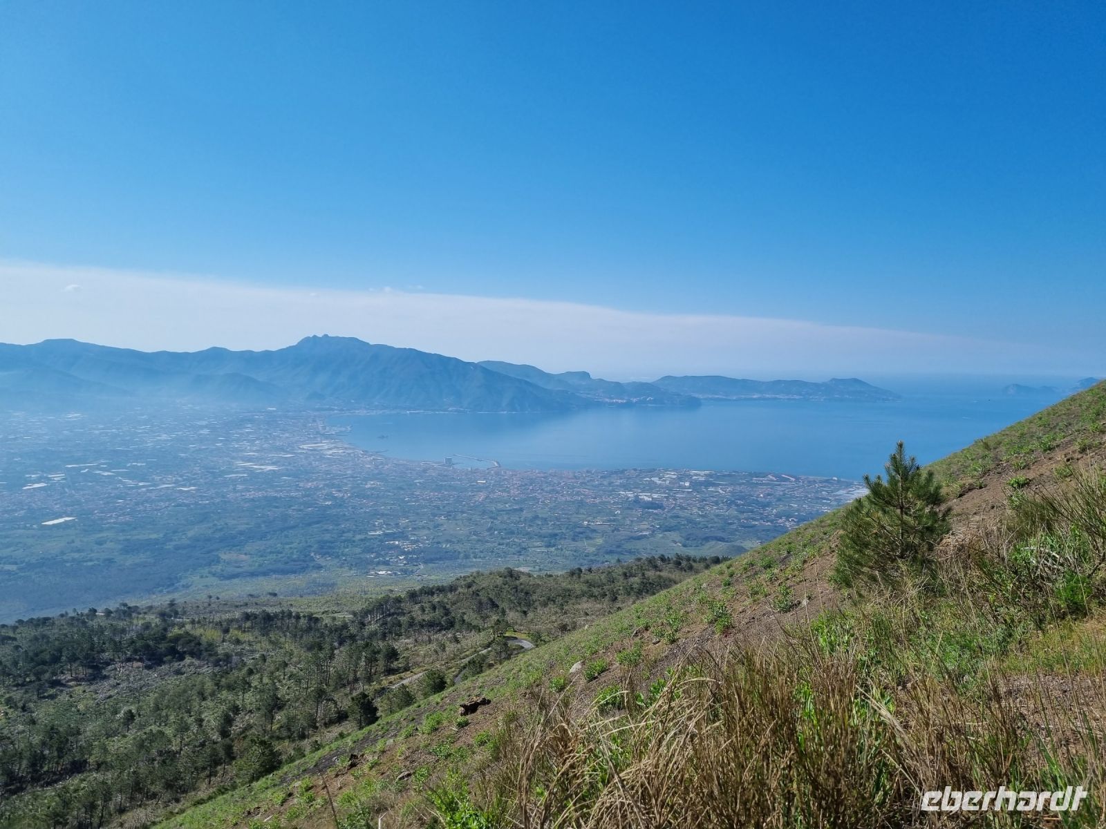 Ausblick vom Vesuv