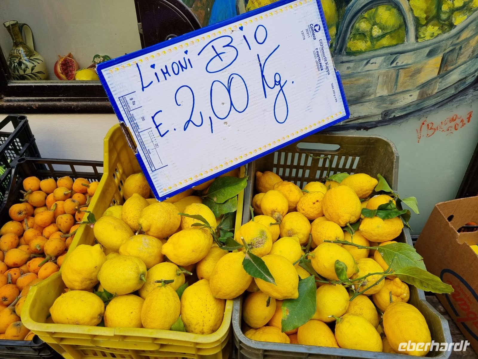 typische Produkte der Amalfiküste...