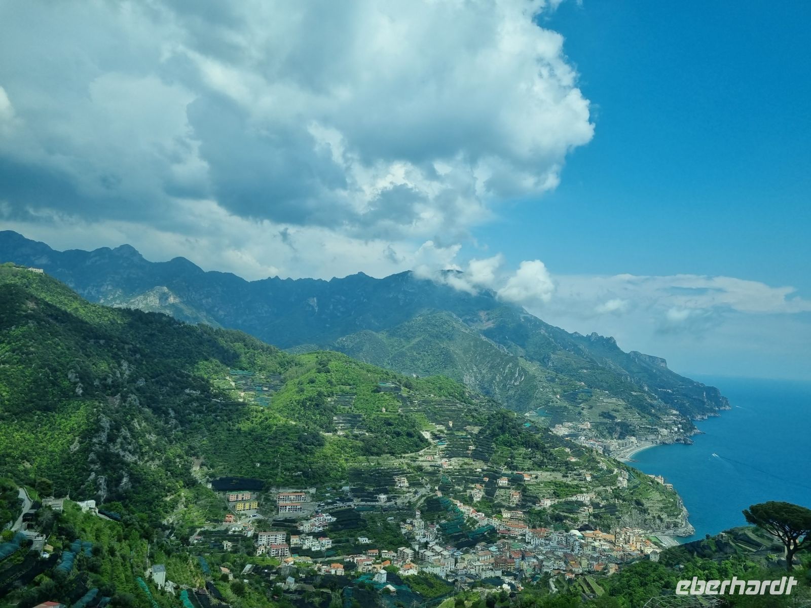 Amalfiküste (Ausblick von Ravello)
