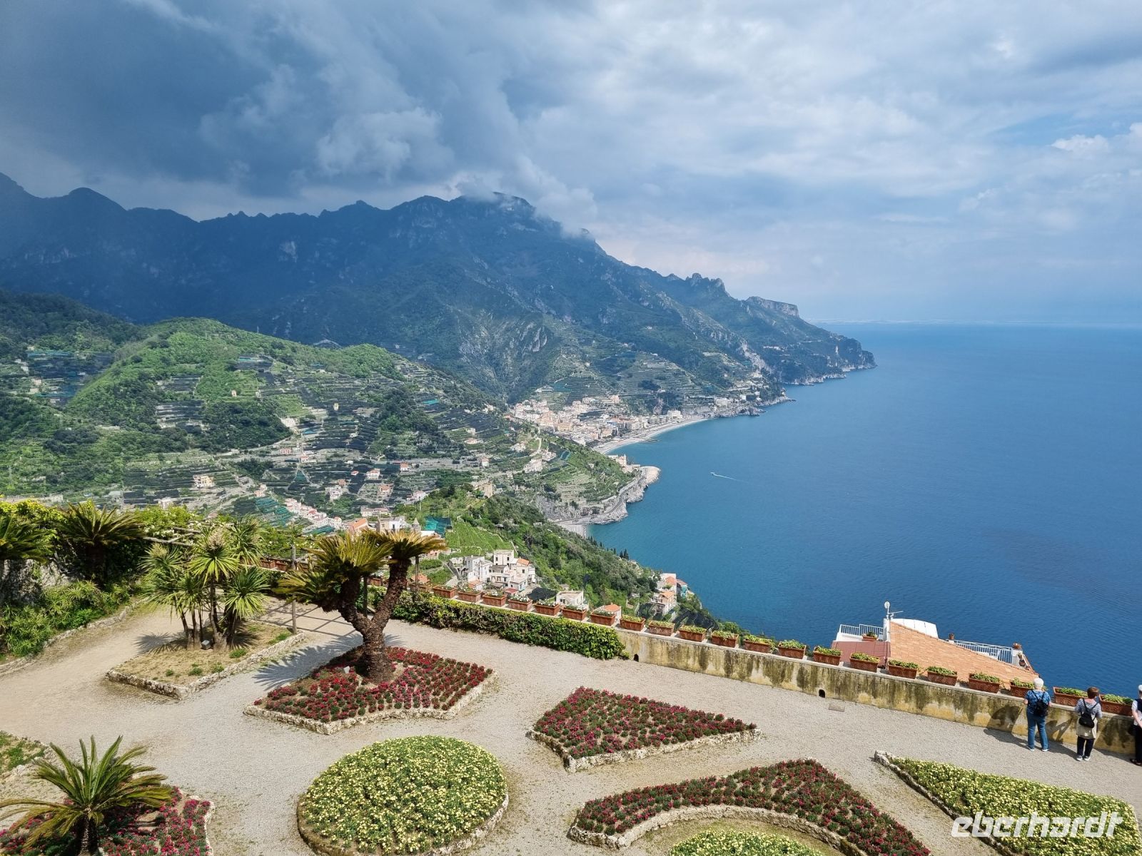 Amalfiküste (Ravello - Ausblick von der Villa Rufolo)