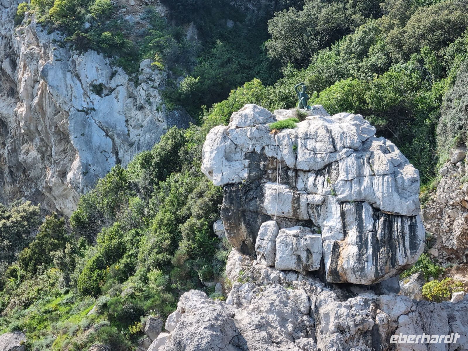 Insel Capri - Bronzestatue eines Jungen, der so genannte 