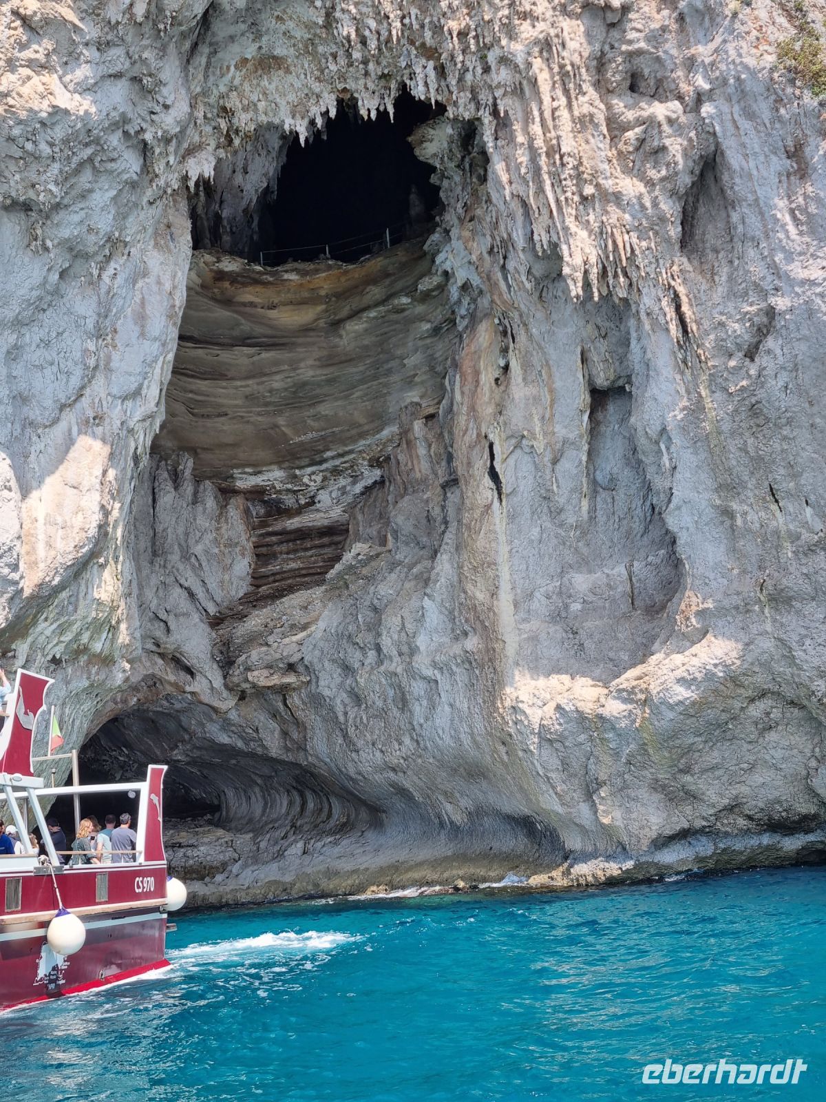 Insel Capri - Grotta Bianca (Weiße Grotte)