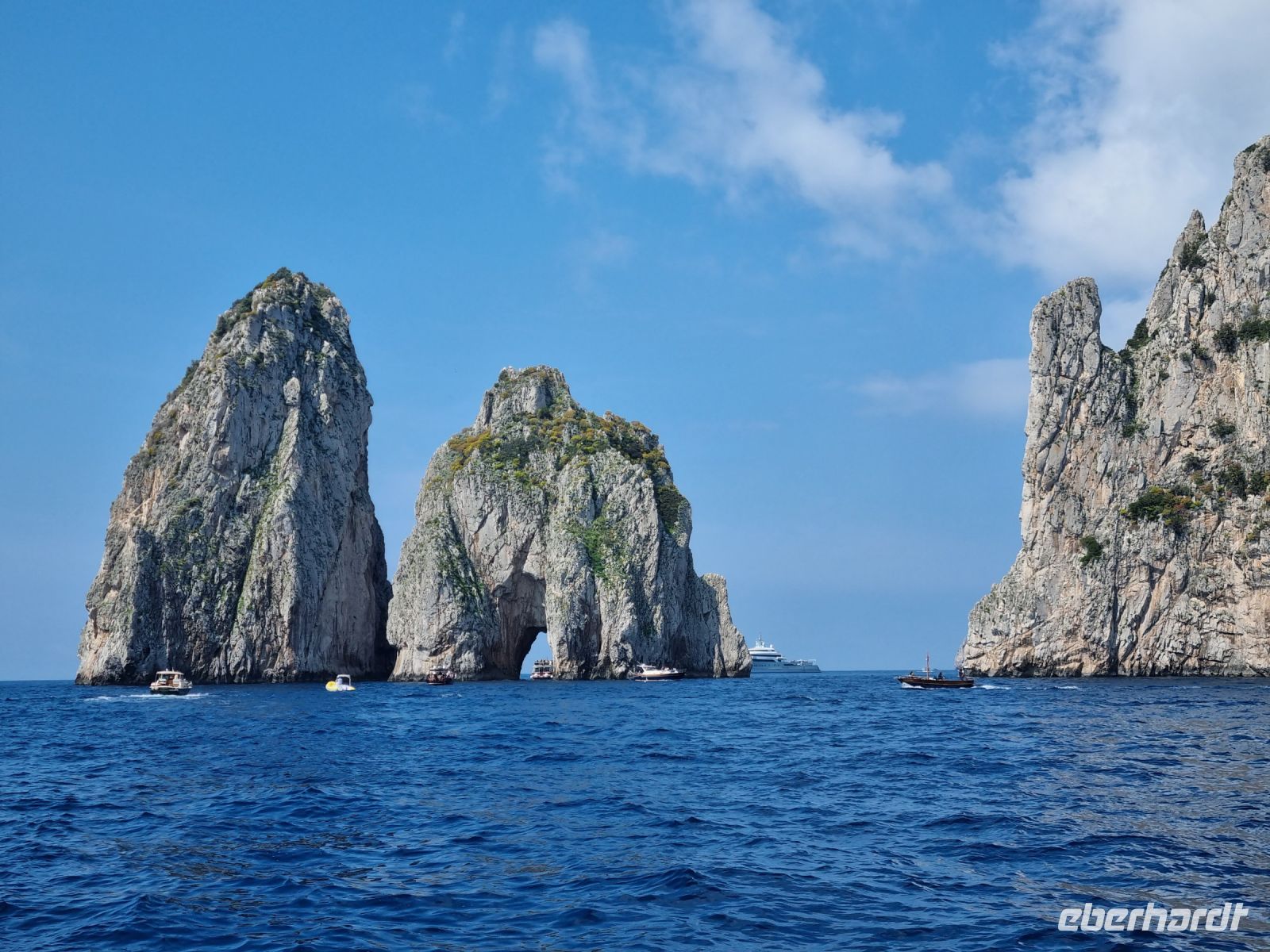 Insel Capri - Faraglioni-Felsen