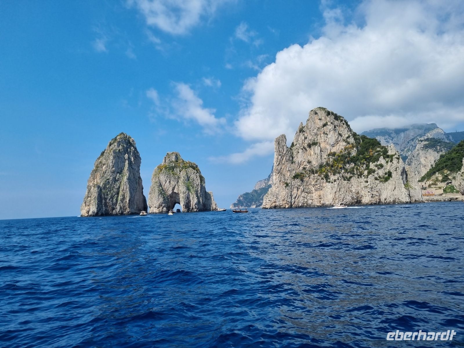 Insel Capri - Faraglioni-Felsen