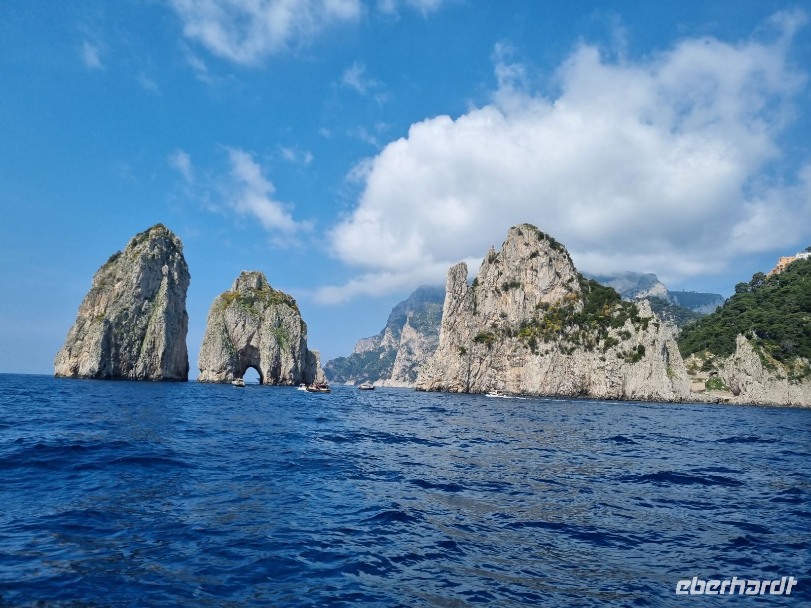 Insel Capri - Faraglioni-Felsen