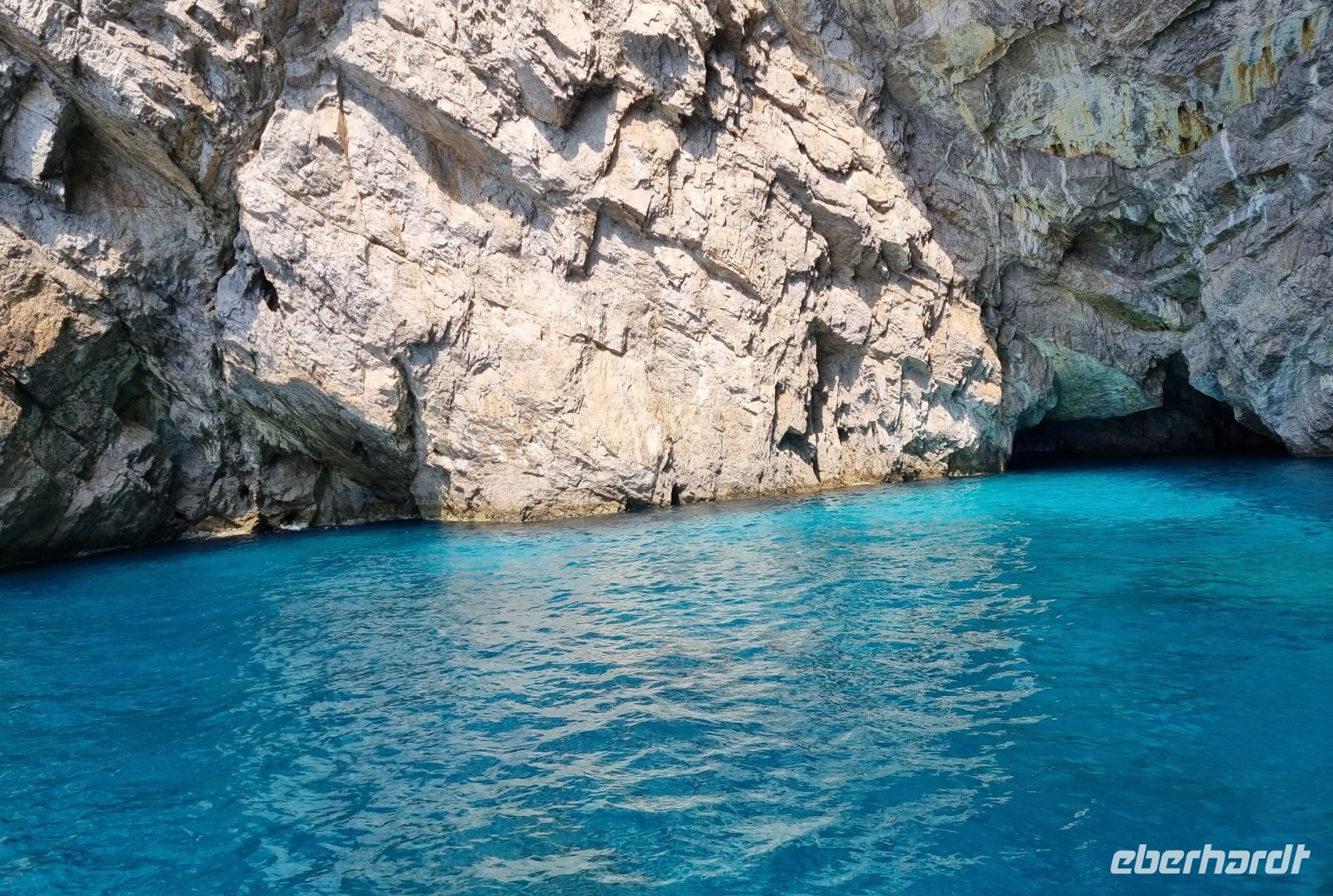 Insel Capri - Grotta Verde (Grüne Grotte)