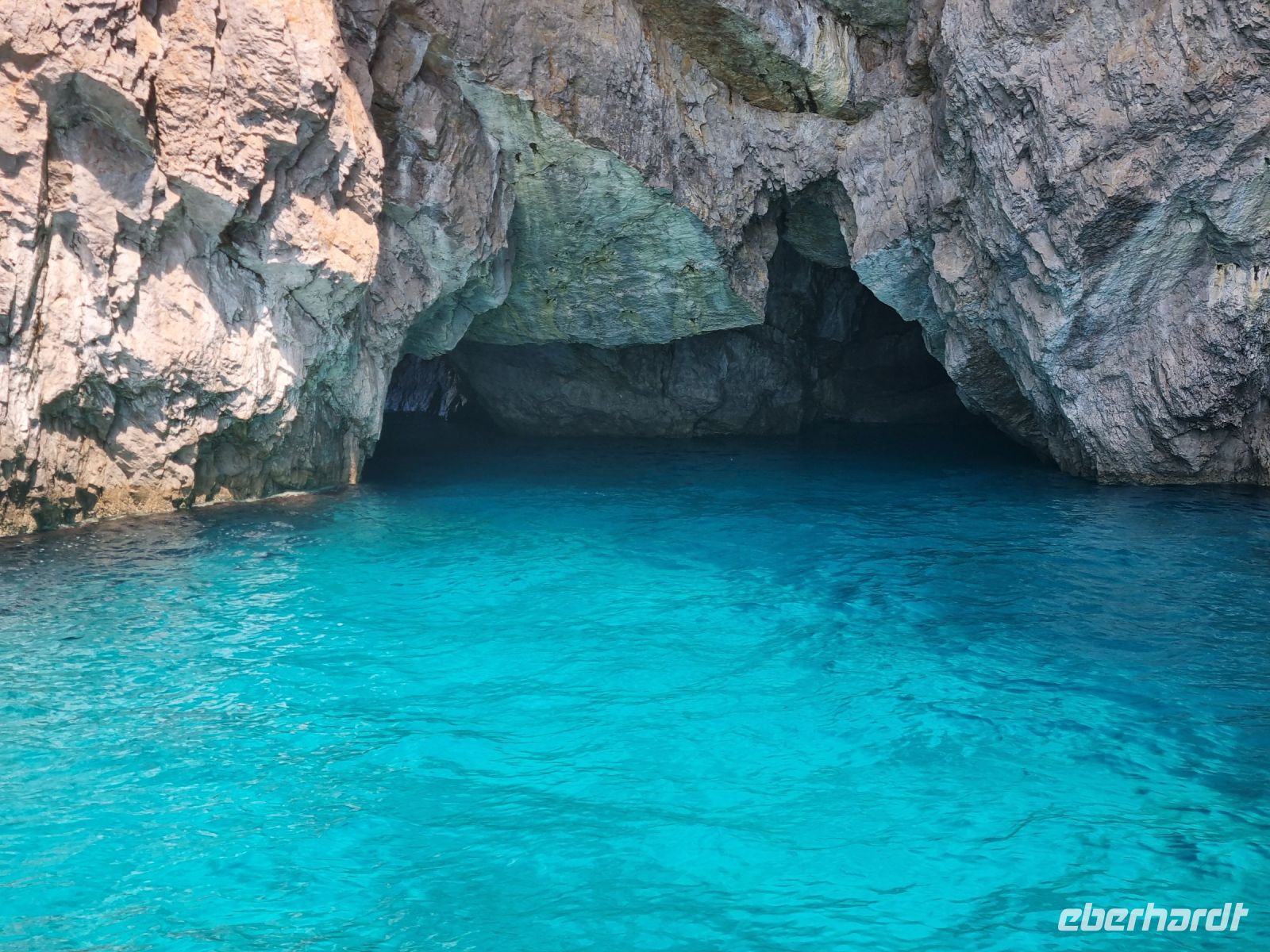 Insel Capri - Grotta Verde (Grüne Grotte)