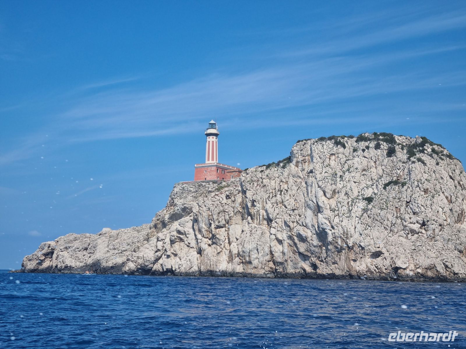 Insel Capri - Leuchtturm von Punta Carena