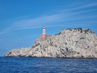 Insel Capri - Leuchtturm von Punta Carena