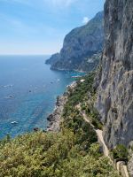 Insel Capri - Ausblick vom Augustusgarten in Richtung Marina Piccola...