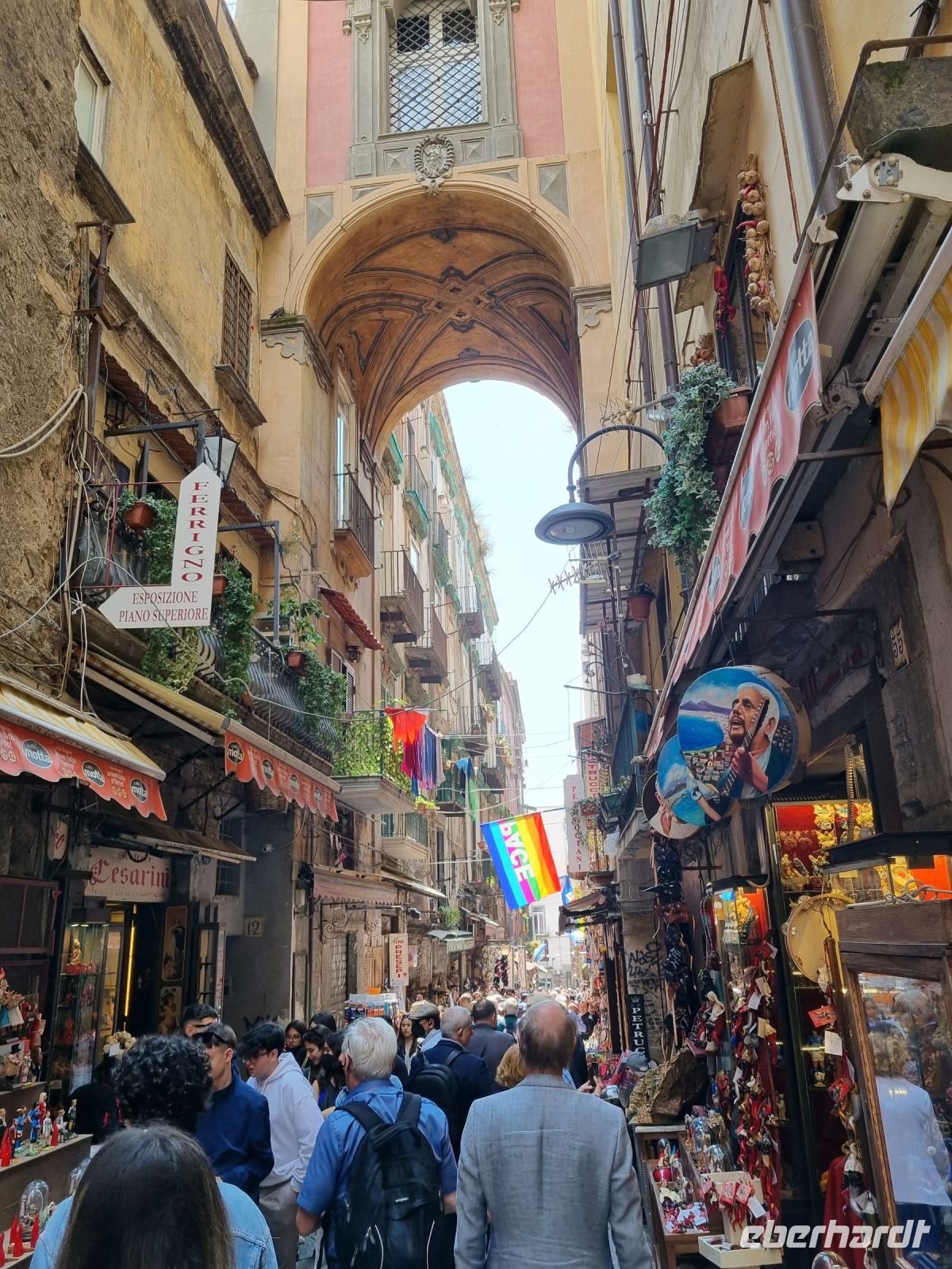 Neapel - Altstadt (Krippenstraße)