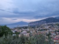 Letzter Blick vom Hotel zum Vesuv...