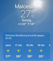 und wieder warm