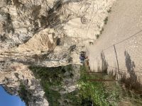 eine Wanderung mit spektakulären Ausblicken beginnt