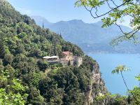 Blick zurück zu unserem Rastplatz