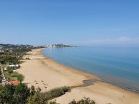 Apulien, Gargano, Strand vor Vieste