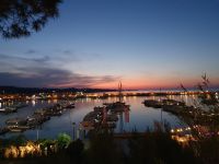 Apulien, Gargano, Vieste, Yachthafen