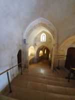 Apulien, Gargano, Monte sant Angelo, Weg in die Grotte