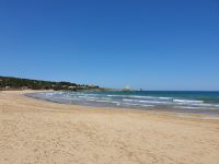 Apulien, Gargano, unser Badestrand an der Nordküste