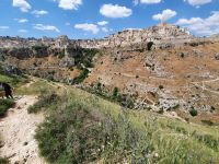 Basilikata, Wanderung durch die Gravina Schlucht nach Matera