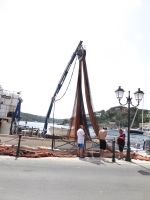 Fischer bei der Arbeit