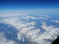 tolle Aussichten aus dem Flugzeug