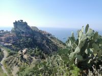 Blick auf Castelmola