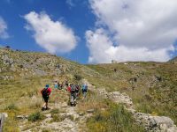 teilweise steiler Anstieg