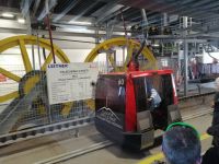 Auffahrt mit der Seilbahn