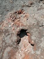 Fumarole: eine Dampfaustrittstelle am Vulkan