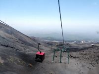 Abstieg mit der Seilbahn