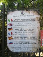 EIngangsschild zur Alcantara-Schlucht