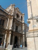 Die Kirche des Kollegiums von Noto (Kirche des Jesuitenklosters)