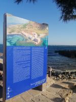 Info-Tafel neben der alten Fischfabrik