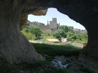 Besichtigung der Burgruine von Enna