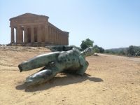 Tempel von Concordia, der am besten erhaltene Tempel im Tal.