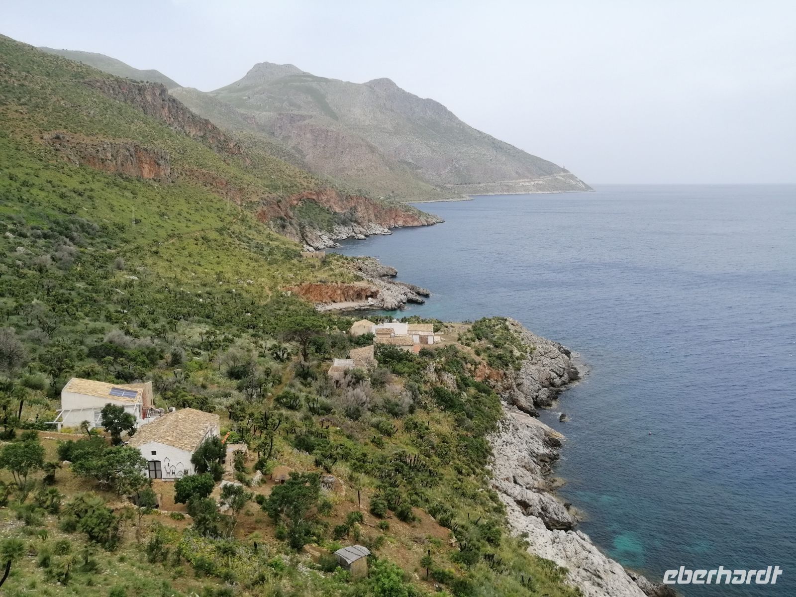 unsere Wanderstrecke fast in voller Länge