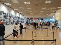 Flughafen in Palermo: eine Fotoausstellung kurz vor Check In