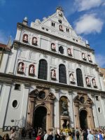 Spaziergang durch Altstadt von München