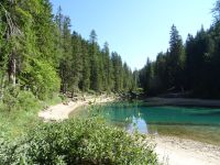 Farbenspiel im Pragser Wildsee