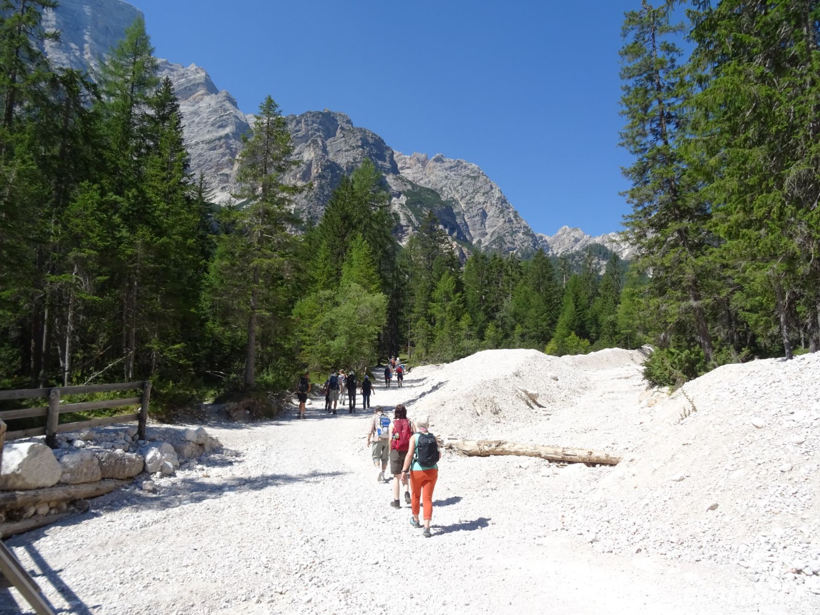 Auf dem Weg zur Grünwaldalm