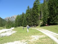 Vor der Pause noch ein paar Extra-Meter