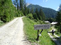 ...vorbei an der Berger Alm