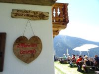 Stärkung in der Jausenstation