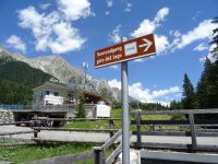 Ankunft Biathonzentrum Antholz